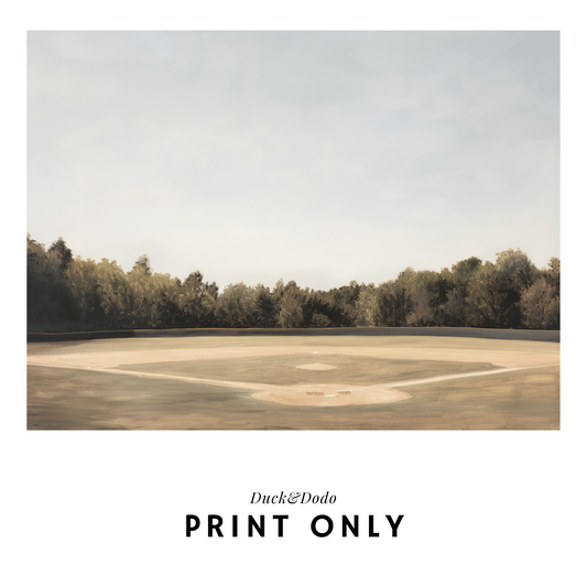 Baseball Field Print