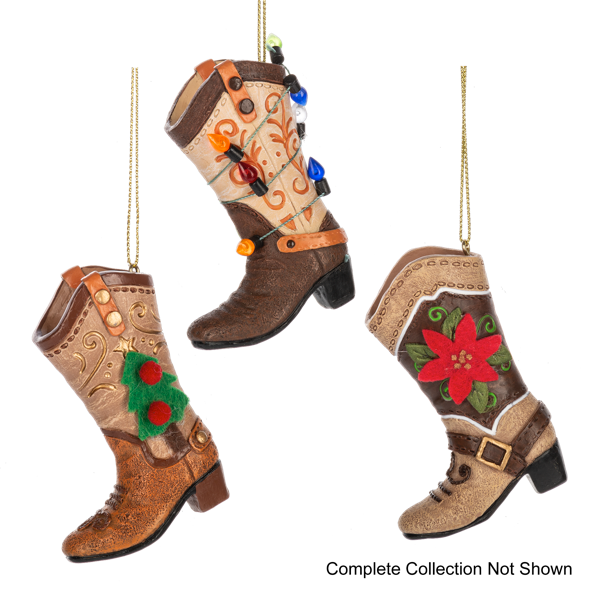 Festive Boots Ornament