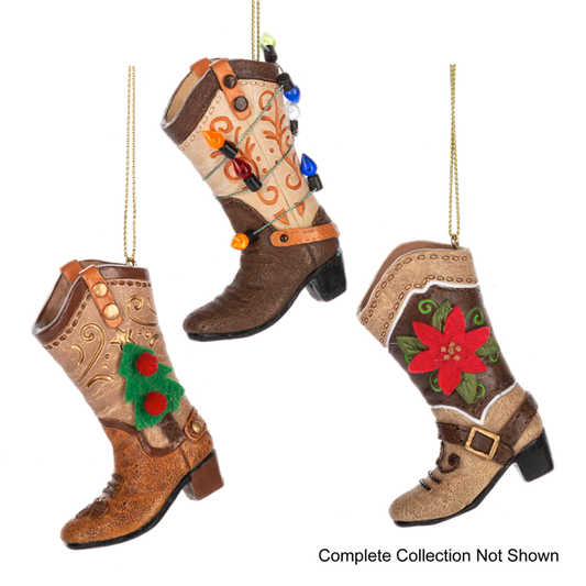 Festive Boots Ornament