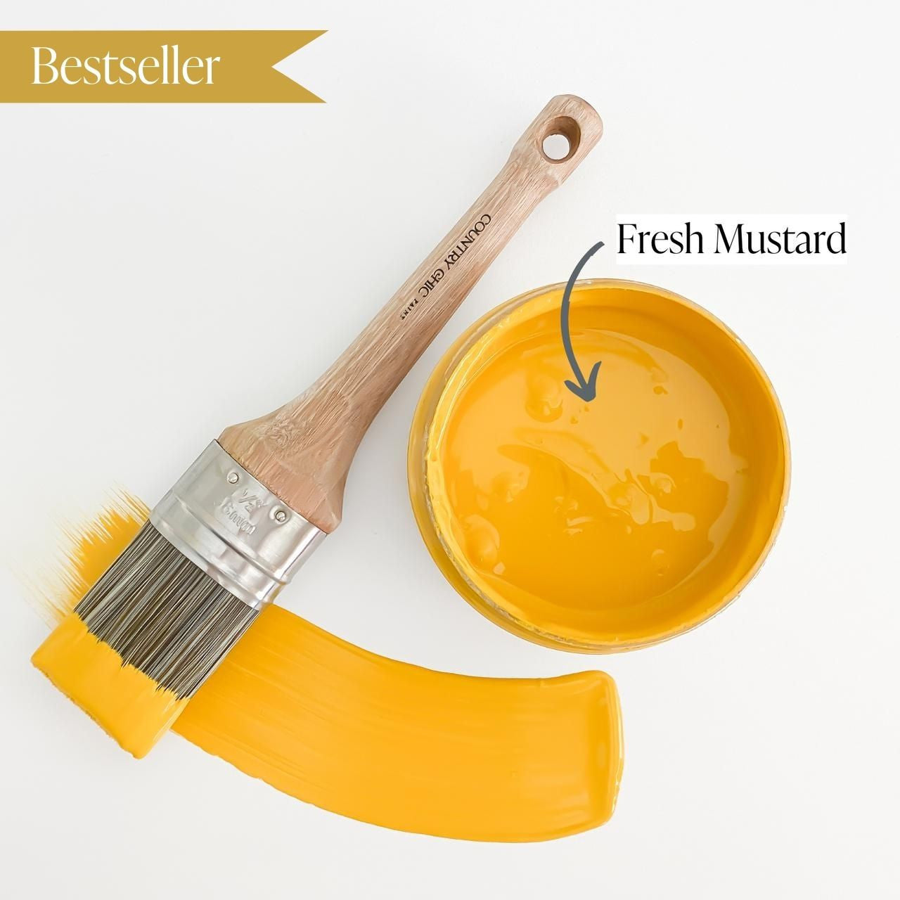 Fresh Mustard Chalk Paint