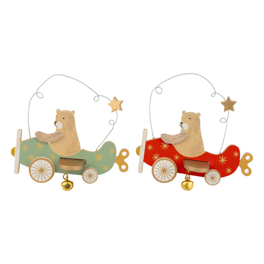 wood toy box teddy bears