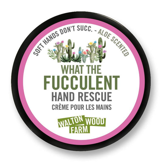 Fucculent hand cream