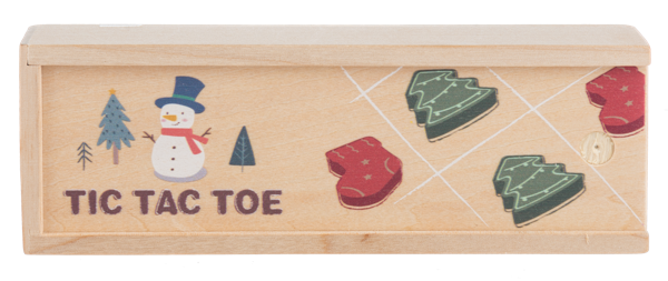 7" Tic Tac Toe Ornament