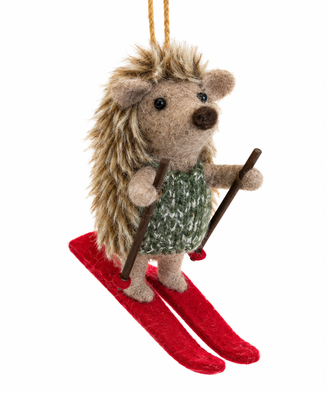 Felt Hedgehog Ornament