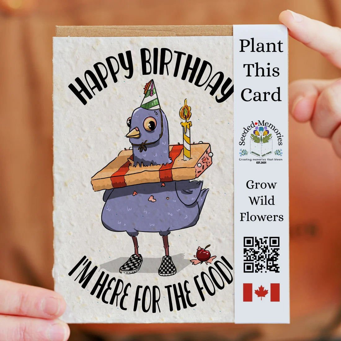 I'm here for the food! - Happy birthday!
