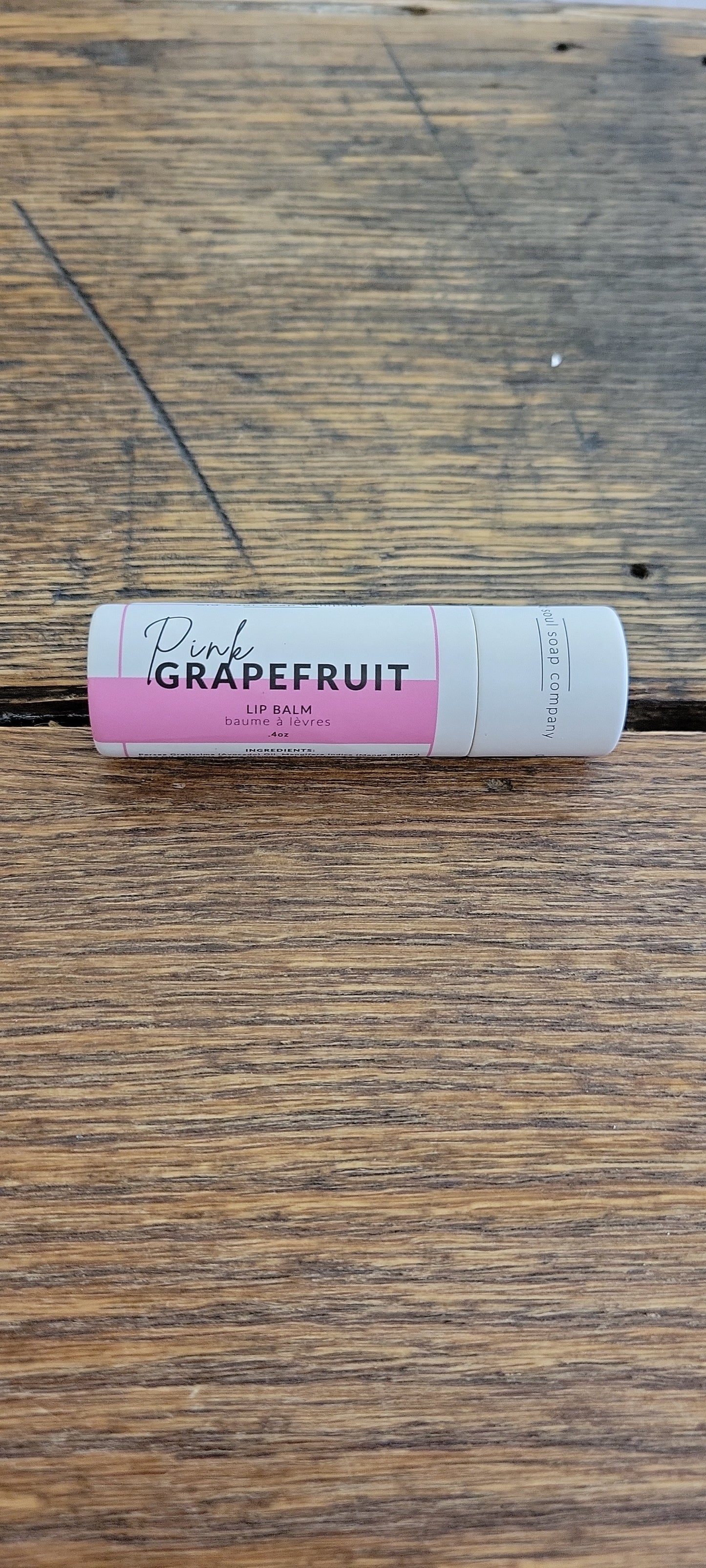 Pink Grapefruit Lip Balm