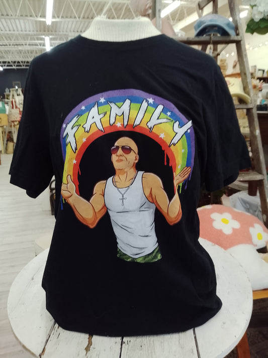 Fast & Furious (Family) tee - L