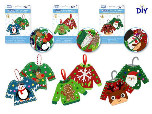 Felt-Fun DIY Ugly Sweater Kit