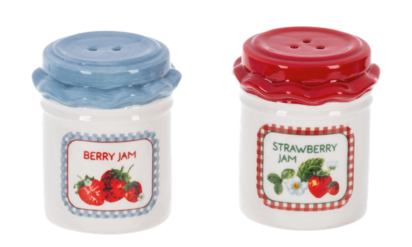 Jelly Jar Salt and Pepper