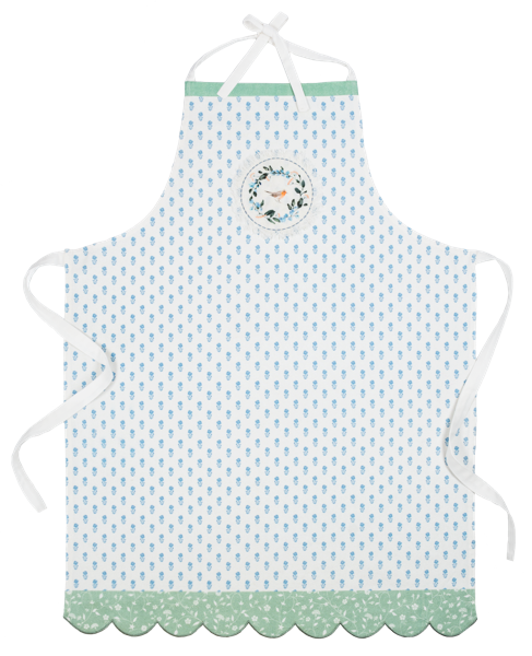 Applique Bird Floral Apron