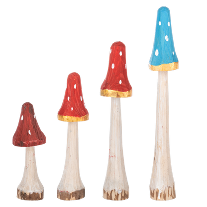 Slim Mushroom Figurine