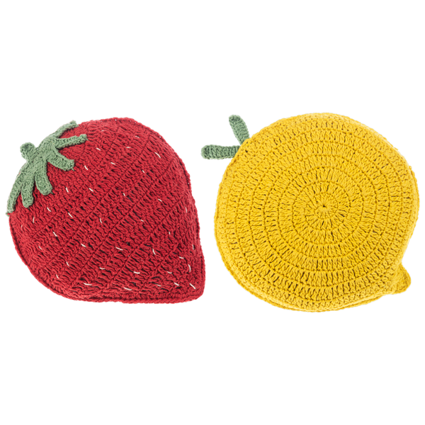 Crochet Fruit Pillow