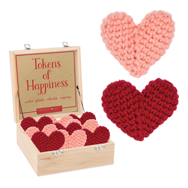 Crochet Heart Token