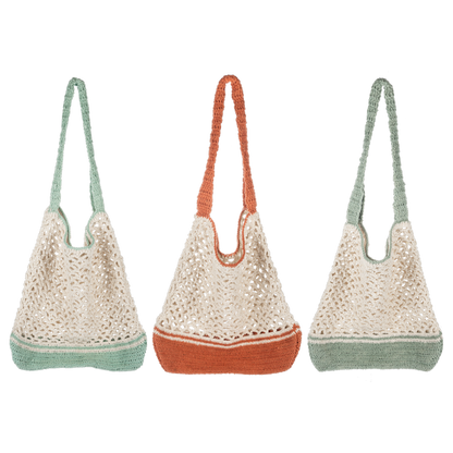 Open Weave Tote Bag