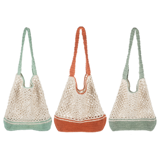 Open Weave Tote Bag