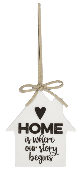 Home Our Story Ornament