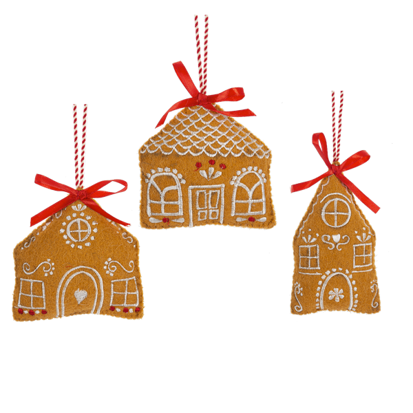 Fabric Gingerbread Ornament