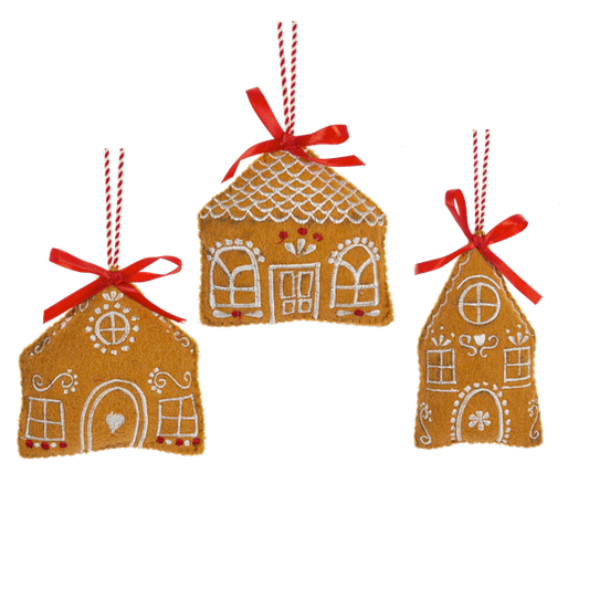 Fabric Gingerbread Ornament