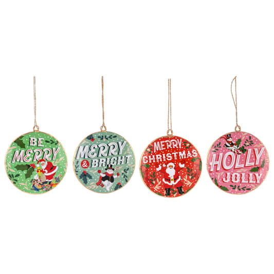 Jolly Message Ornament