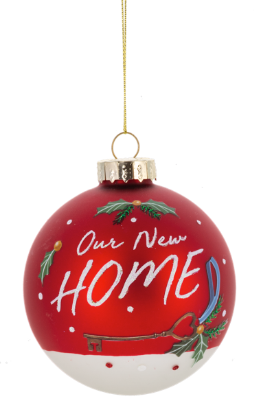 Home Ball Ornament
