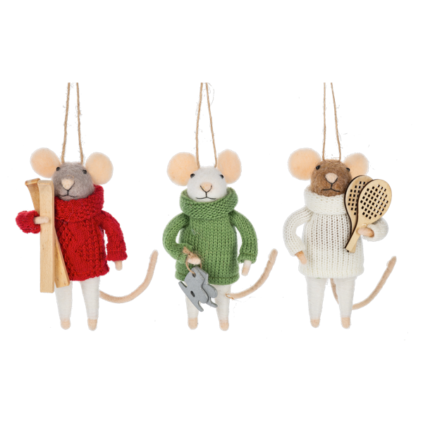 Mice Sport Ornament