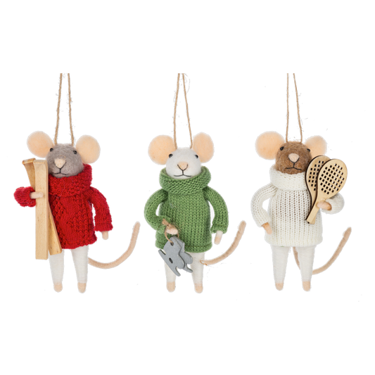 Mice Sport Ornament