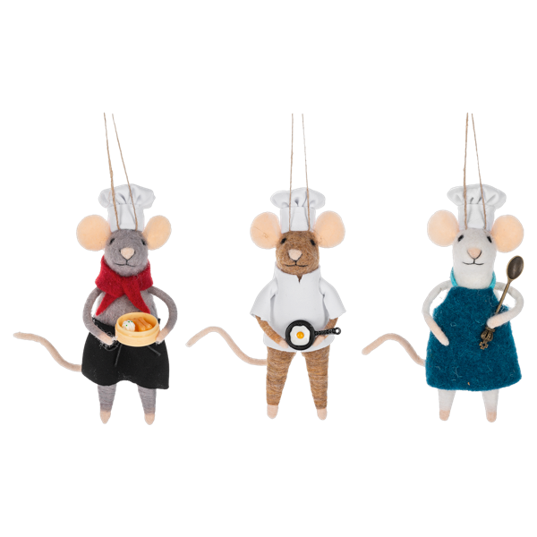 Mice Chef Ornament