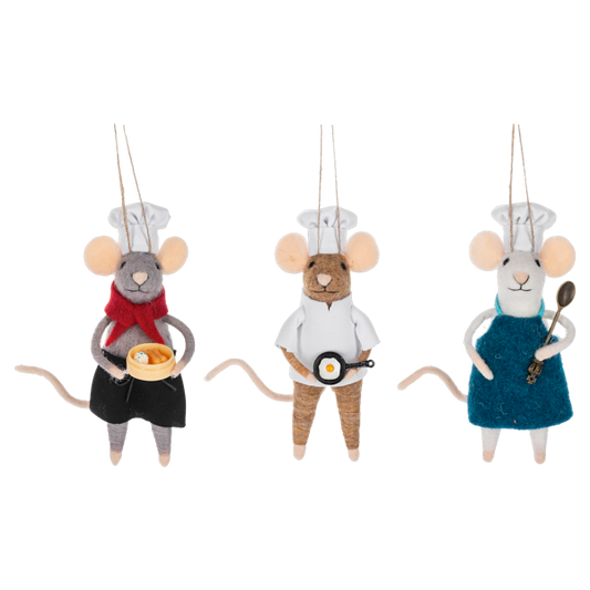 Mice Chef Ornament