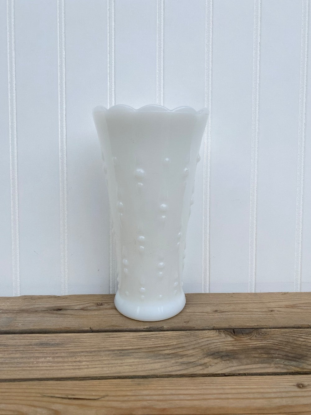 Milk Glass Vase