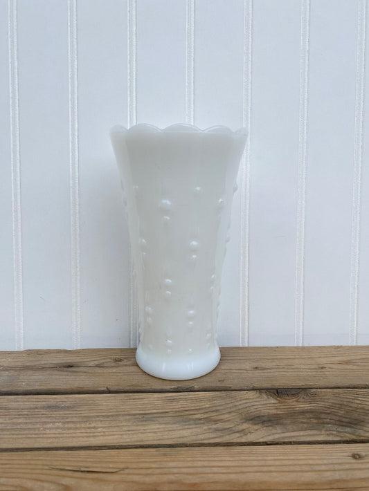 Milk Glass Vase