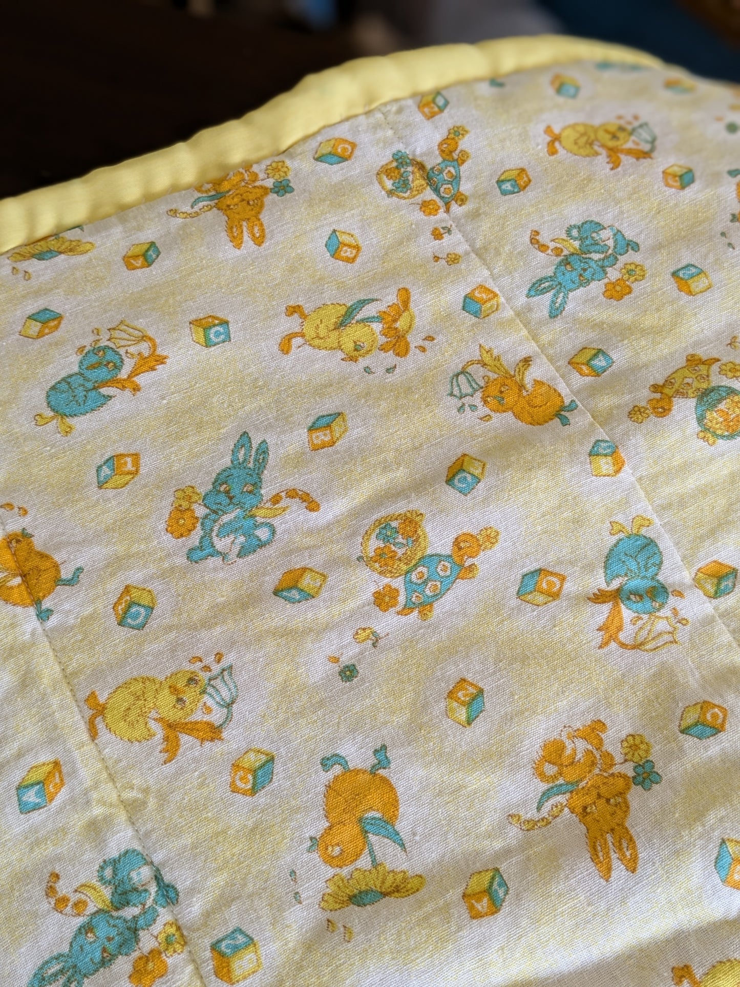 Cabbage patch kid handmade blanket