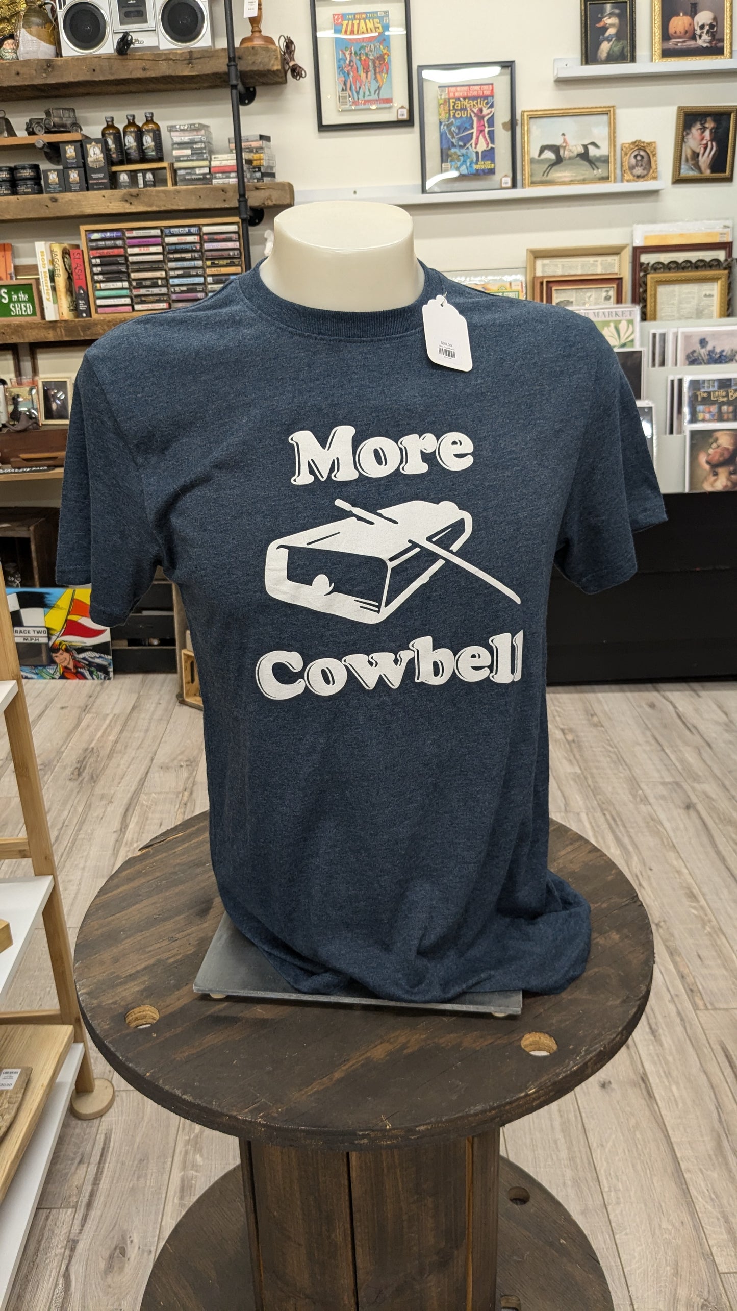 More Cowbell T-shirt - Size M