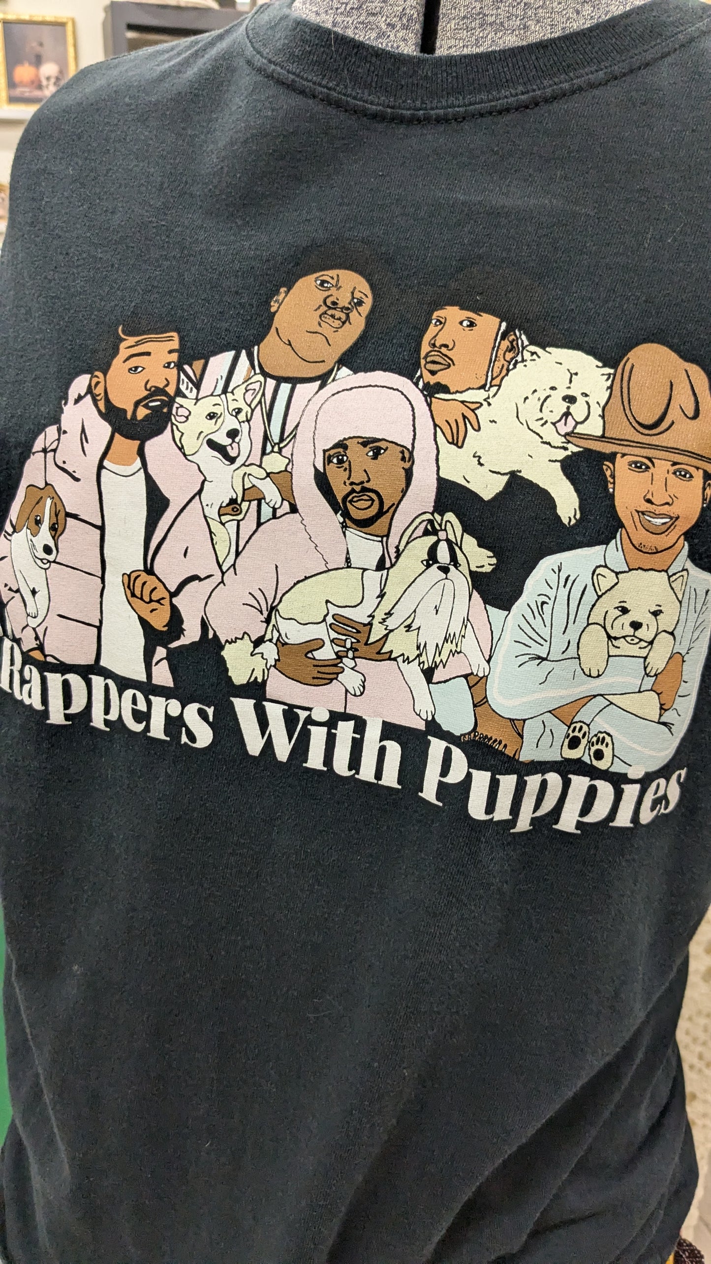 Rappers With Puppies T-Shirt - Size M