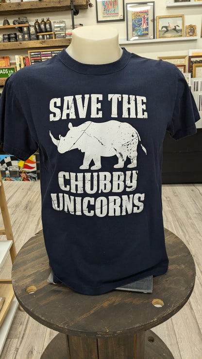 Save The Chubby Unicorns T-Shirt - Size L