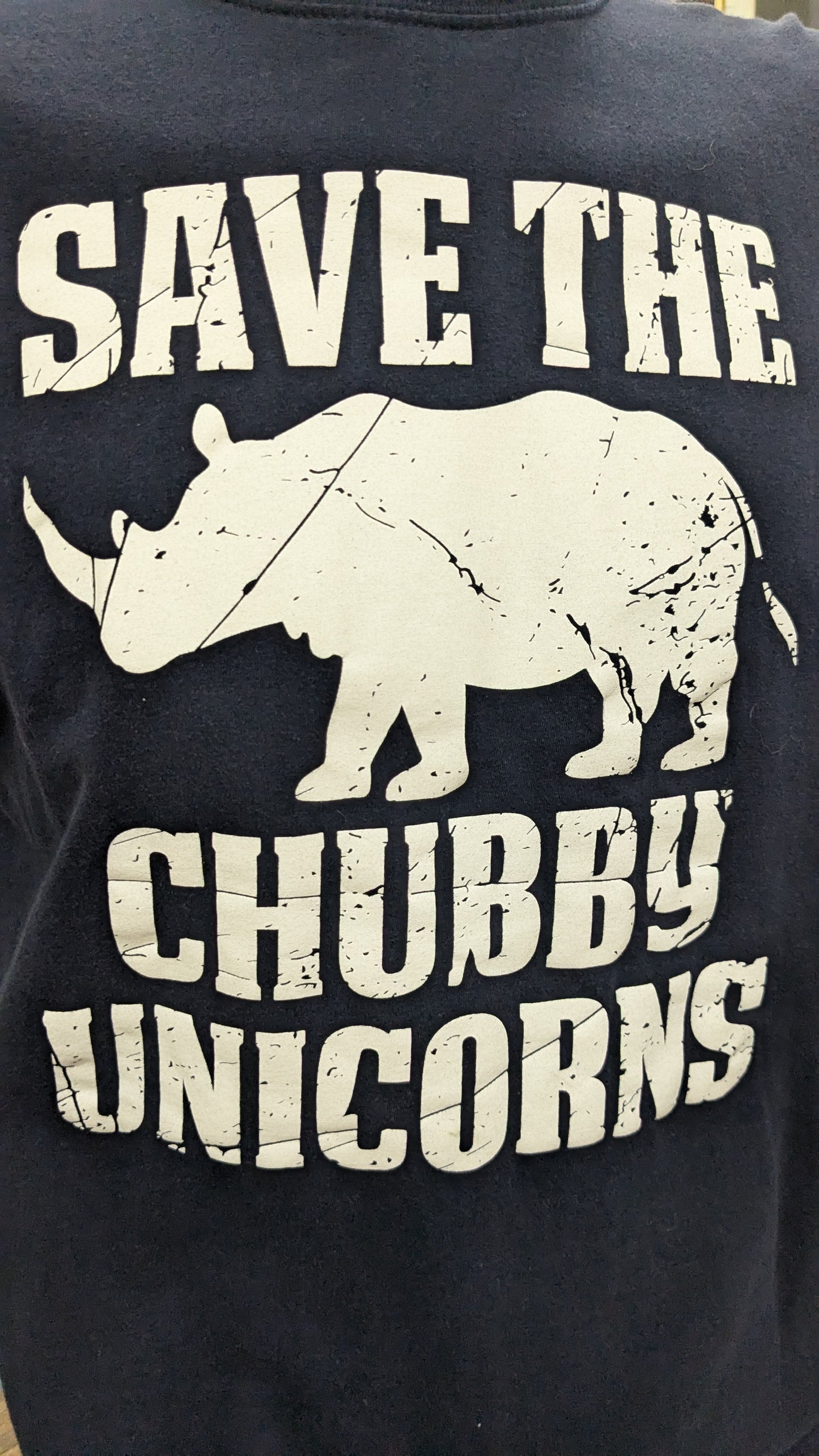 Save The Chubby Unicorns T-Shirt - Size L