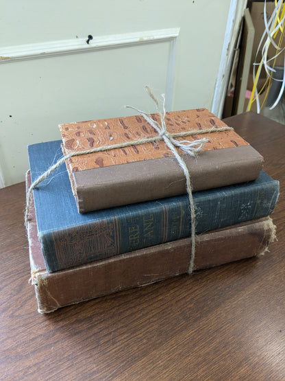 Large stack of books