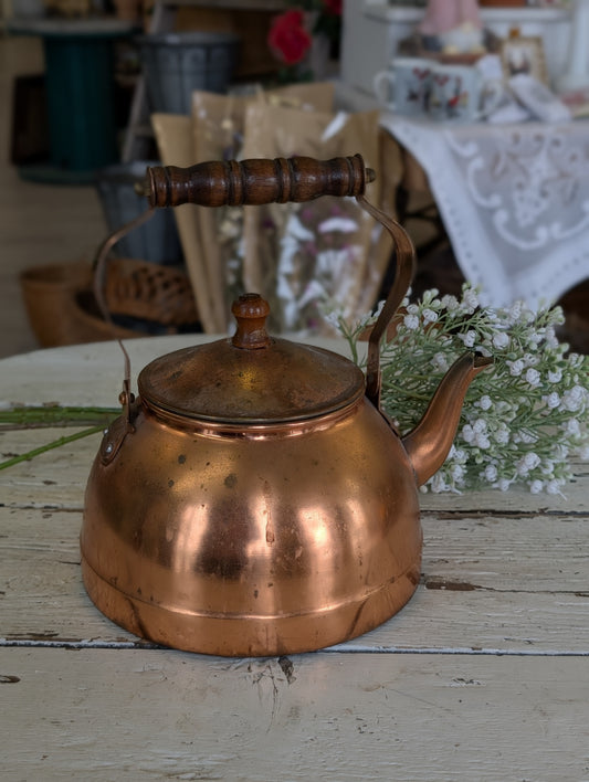 Copper teapot