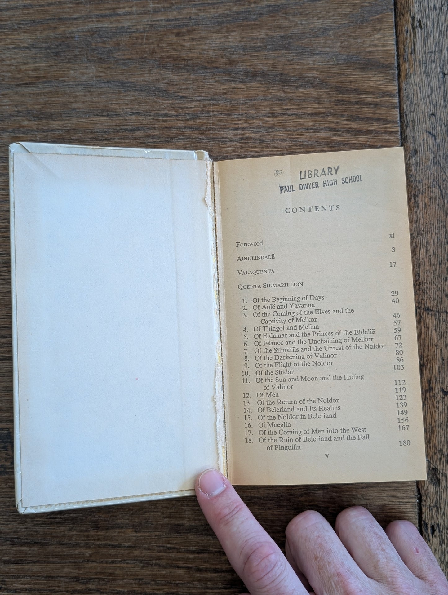 The Silmarillion (used library copy)