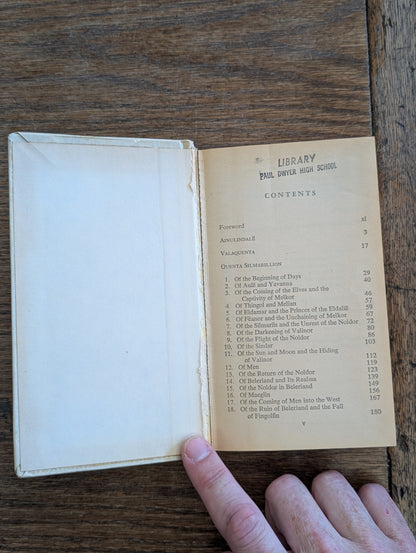 The Silmarillion (used library copy)