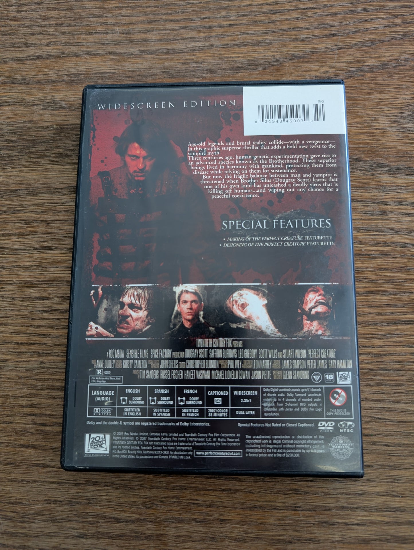 Perfect Creature DVD