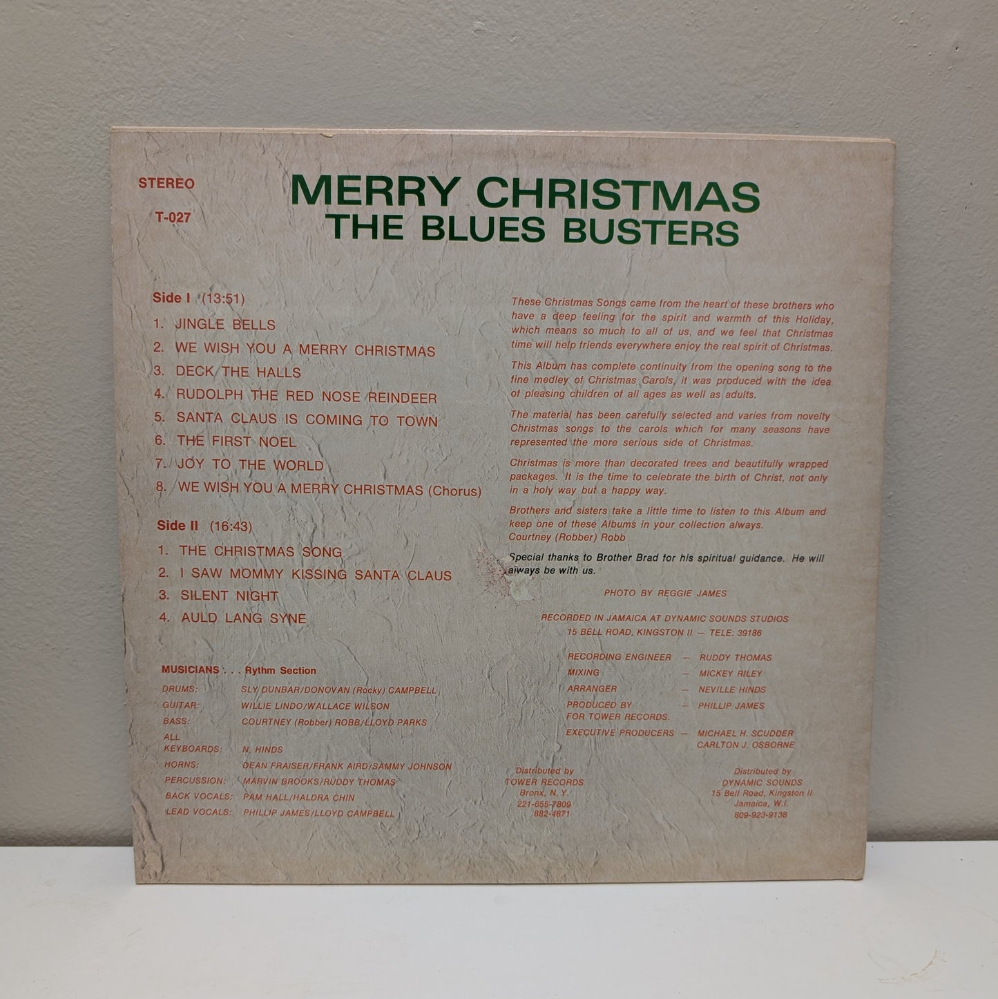 The Blues Busters Merry Christmas LP