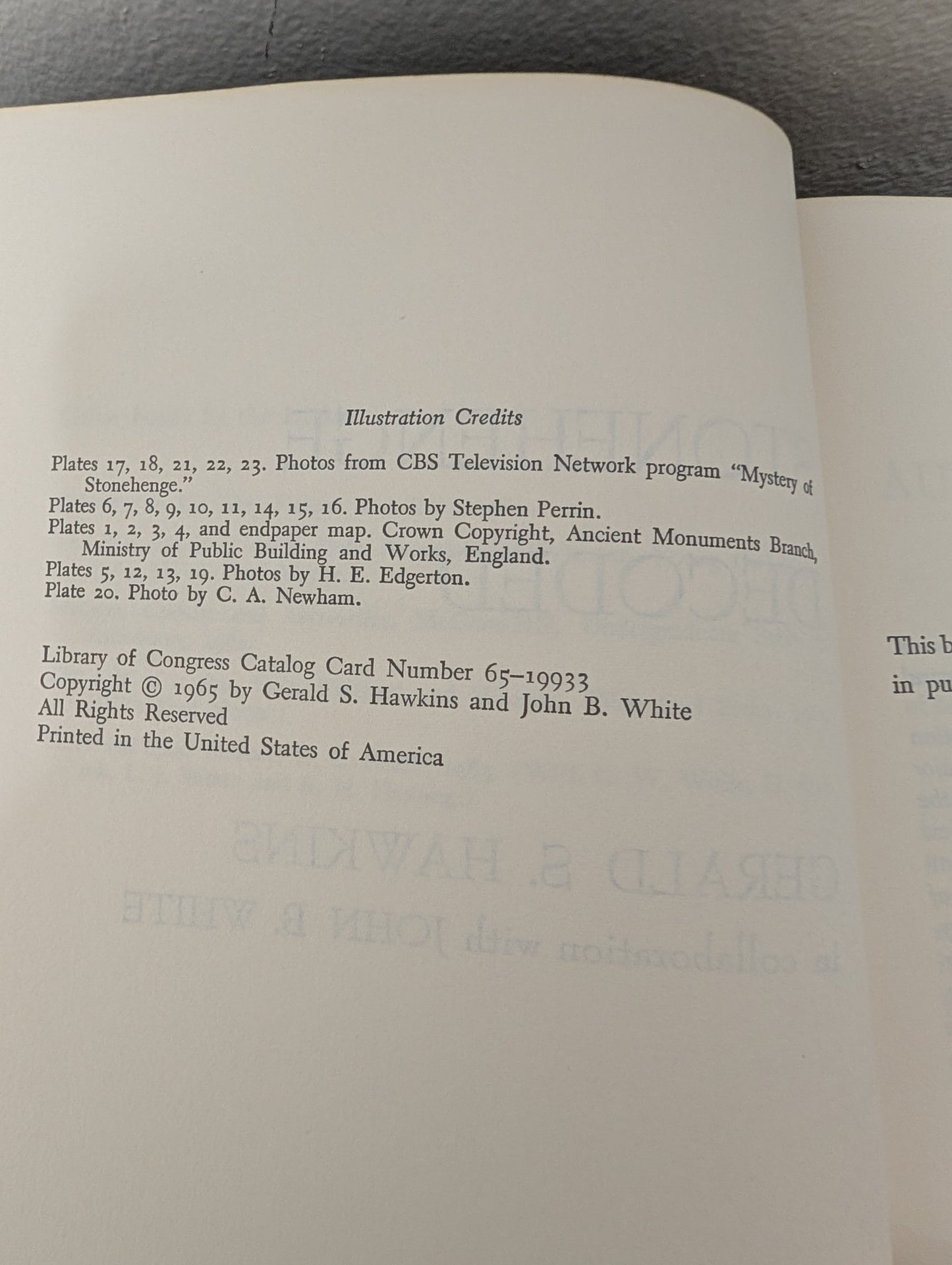Stonehenge Decoded - Gerald S. Hawkins