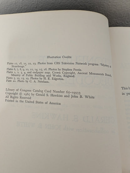 Stonehenge Decoded - Gerald S. Hawkins