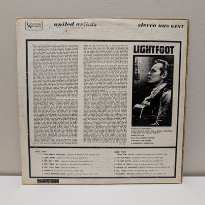 Gordon Lightfoot "Lightfoot!" LP