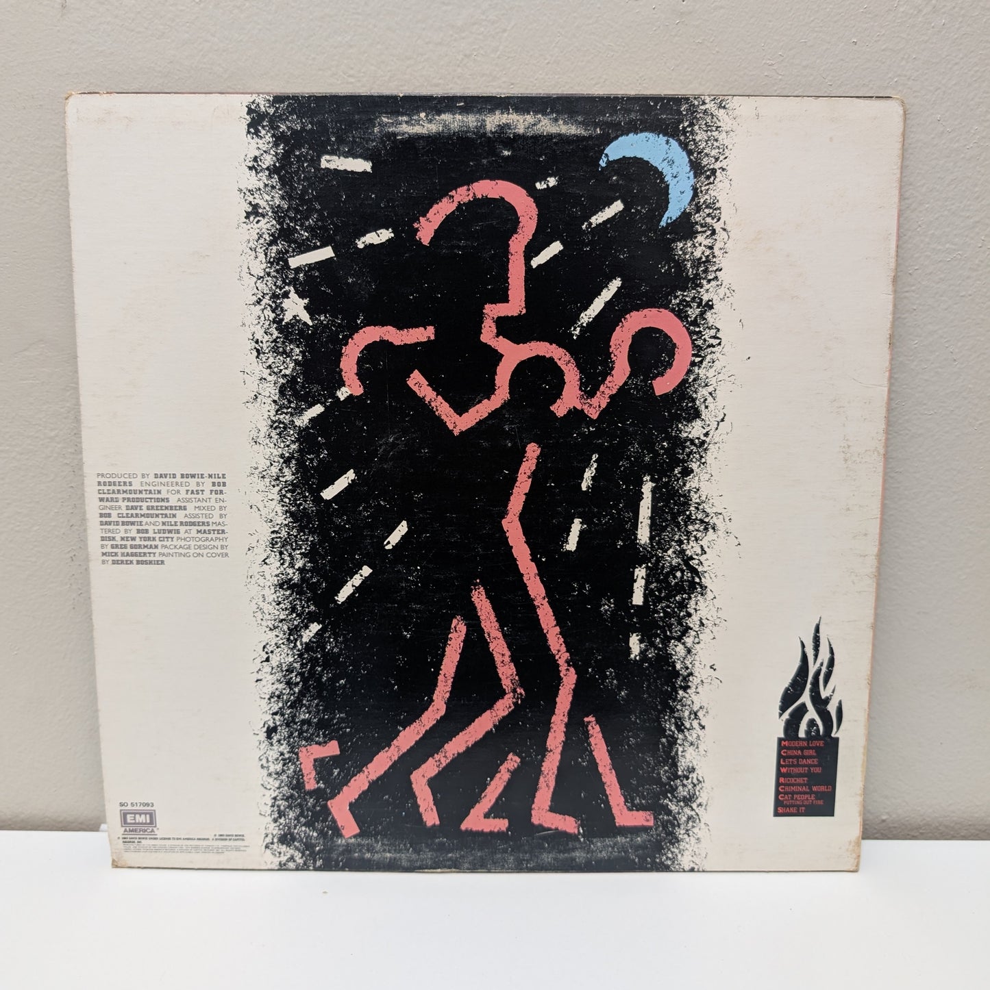 David Bowie Let's Dance LP (G Condition)