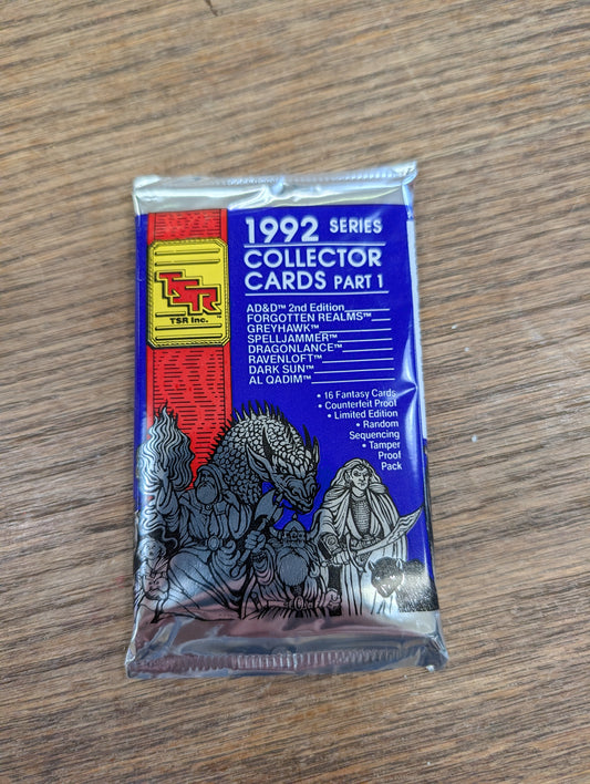 1992 Dungeons & Dragons Trading Cards (pack of 16)