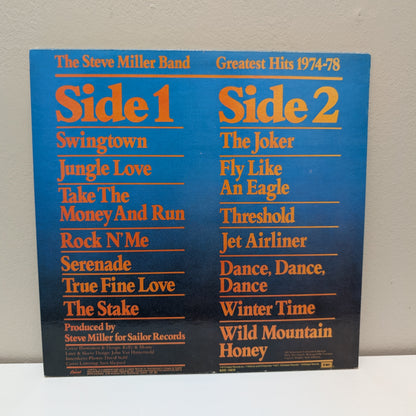 Steve Miller Band Greatest Hits 1974-78 LP