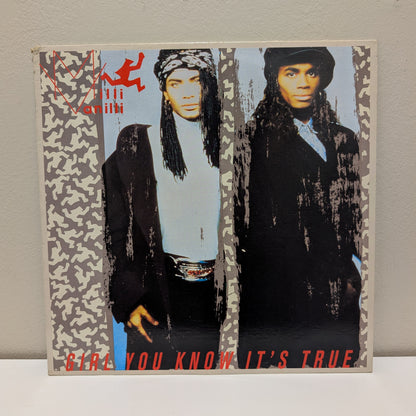 Milli Vanilli Girl You Know It's True LP