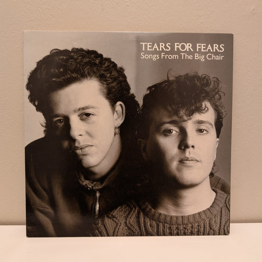 Tears For Fears Songs From The Big Chair LP