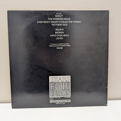 Tears For Fears Songs From The Big Chair LP
